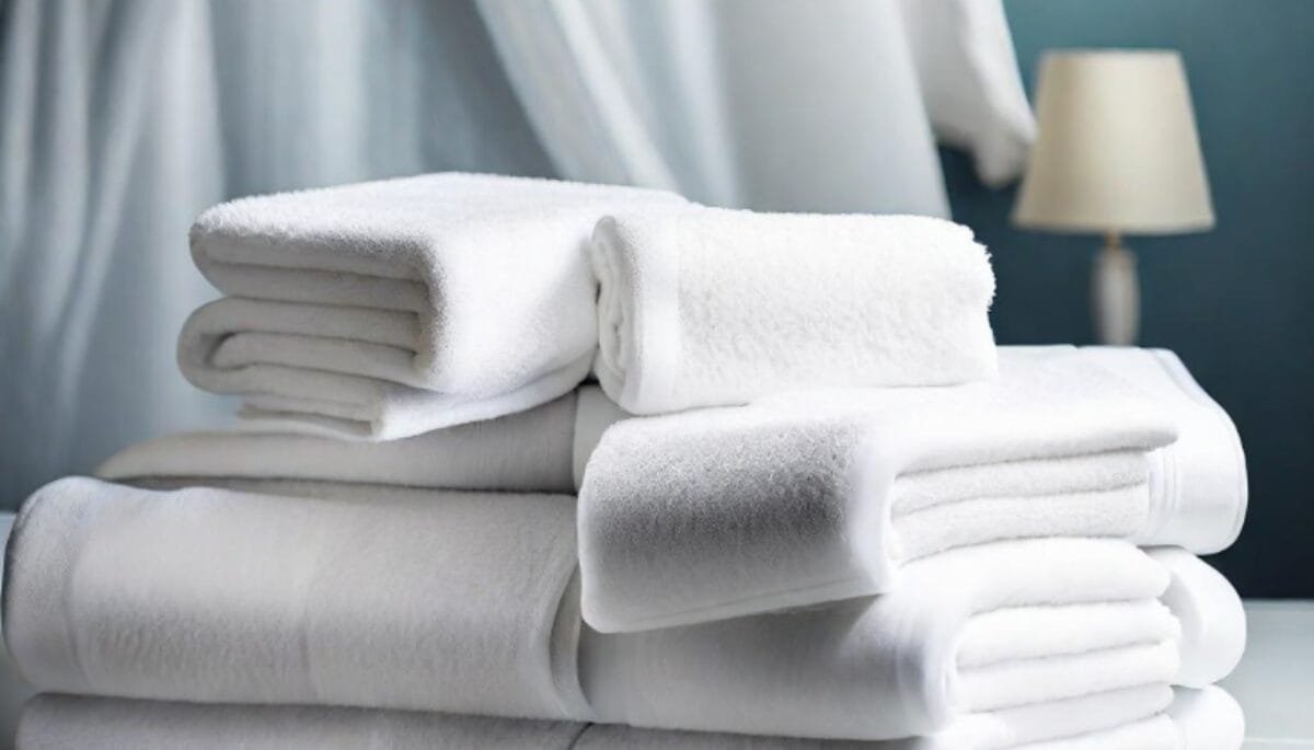 how to get towels white again