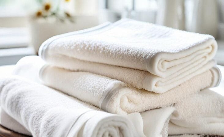 how to whiten towels