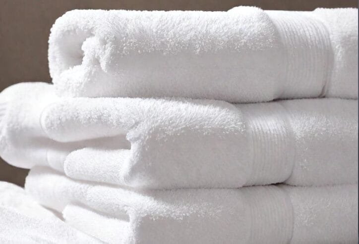 how to whiten white towels